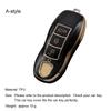 Voor Cayenne Panamera Macan Cayman 911 718 918 958 Sleuteletui Cover Shell Fob Afstandsbediening Sleutelbeschermer Houder Accessoires