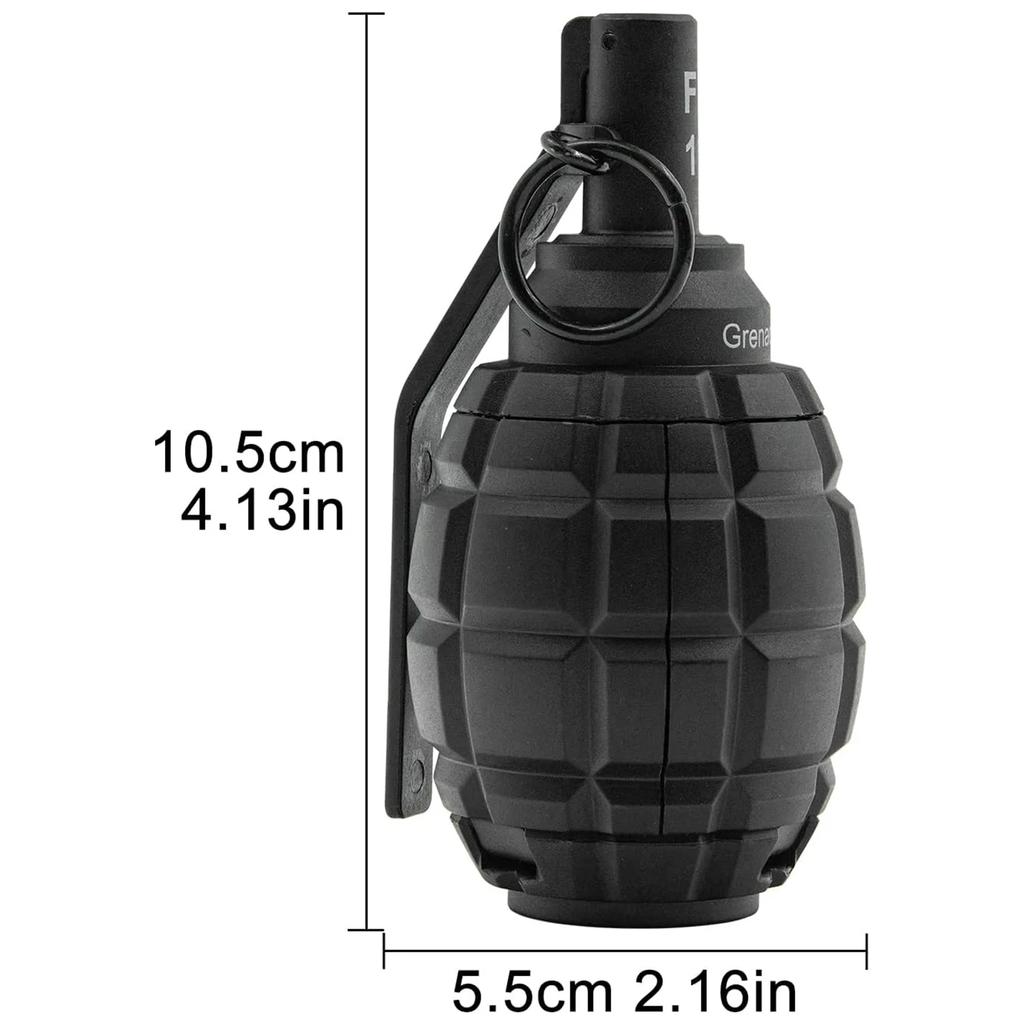 F1 Hand Grenades Plastic Toy Dummy Grenade Model Tactcial Airsoft Paintball Role Play Prop