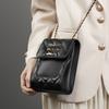 Herbst Erste Schicht Leder Handy Tasche Damen Diagonale Lederkette Damen Tasche Fortgeschrittener Sinn Mini Umhängetasche