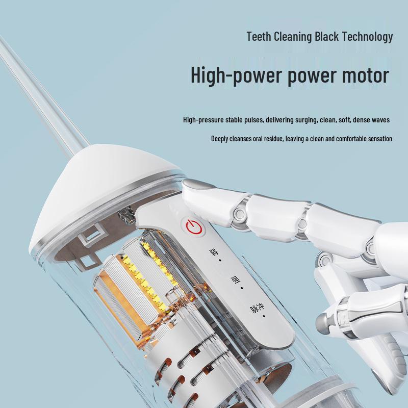 Portable Electric Water Flosser - Powerful Handheld Oral Care Device for Effective Dental Cleaning