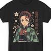 Tanjiro Kamado Anime T-Shirt, Demon Slayer Anime Characters T-Shirt | Graphic Tee