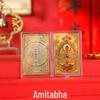 999 Pure Gold Guardian Deities Phone Sticker: Zodiac Buddha Tangka Amulet, Year of the Dragon Edition