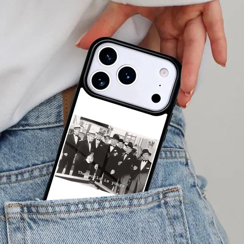 Scarfaces The World Is Yours Phone Case for iPhone 17ProMax 12 13 14 15 16e 17 Pro Max Plus Air Cover