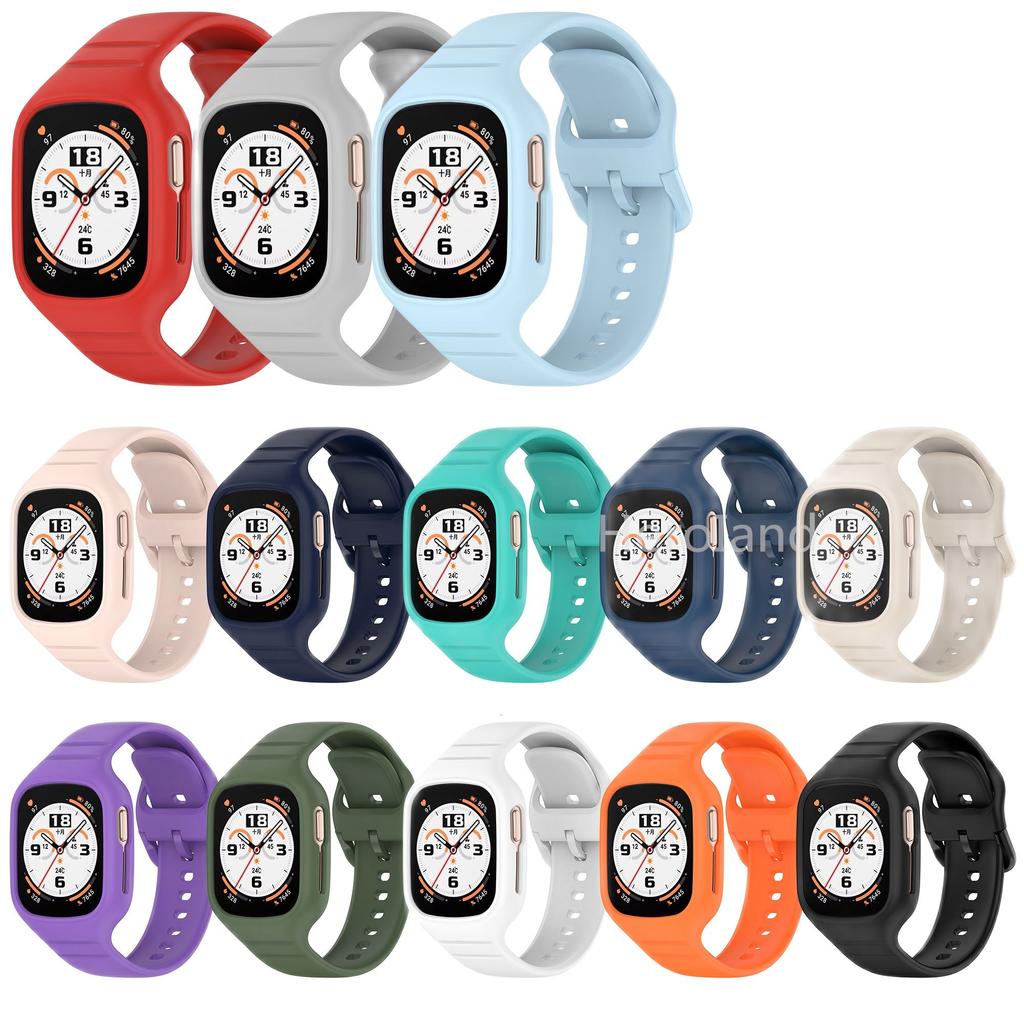 Sportovní silikonový řemínek k hodinkám pro Huawei Honor Watch 4 řemínek Smarwatch náramek pro Honor Watch4 příslušenství 2 v 1 řemínek