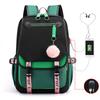 Blank backpack Korean version of Oxford cloth large-capacity student schoolbag simple casual versatile backpack