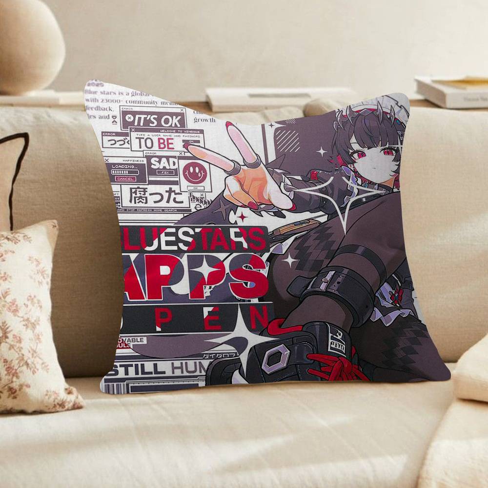 

ZZZ Ellen Joe Game Zenless Zone Zero Personalized picture text home decorative pillows Household Gifts xcm 30x30 cm