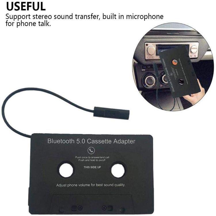 Bluetooth Two-Channel Cassette to MP3 Converter