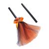 Plastic Witch Broomstick Simulation Magic Witch Broom Halloween Witch Broom  Cosplay Party