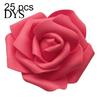 25/50/100Pcs Artificial PE Foam Rose Flowers Head DIY Wedding Home Room Decor