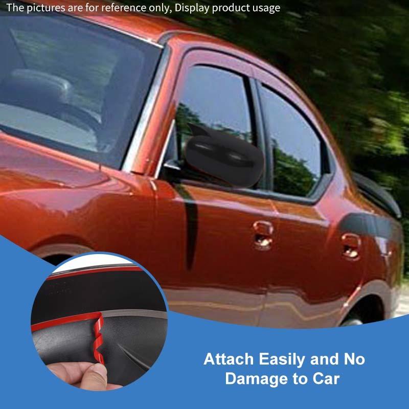 Car Rearview Mirror Decorative Frame Protective Cover For Dodge Charger For Chrysler 300C 2006-2010 Car Exterior Accessories , ABS Plastic