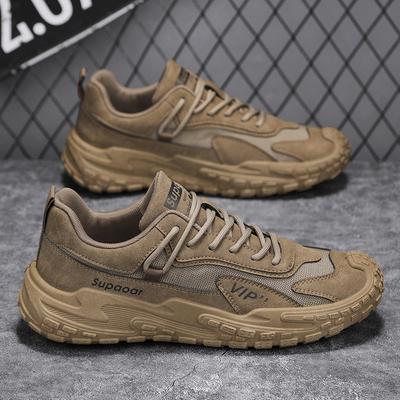 Men's Shoes Spring Mesh Breathable Retro Versatile Casual Shoes Teen Forrest Gump Shoes Non-slip Wear-resistant Sports Trendy Shoes