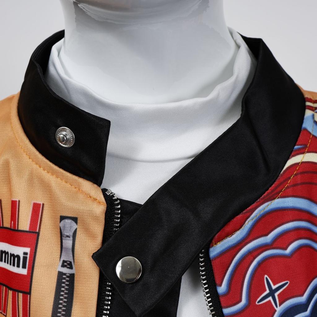 Beliebte Hexenjagd-Gruppe Rumi dreiteiliges Kostüm K-POP-Stil Jacke Rumi Cosplay-Kostüm