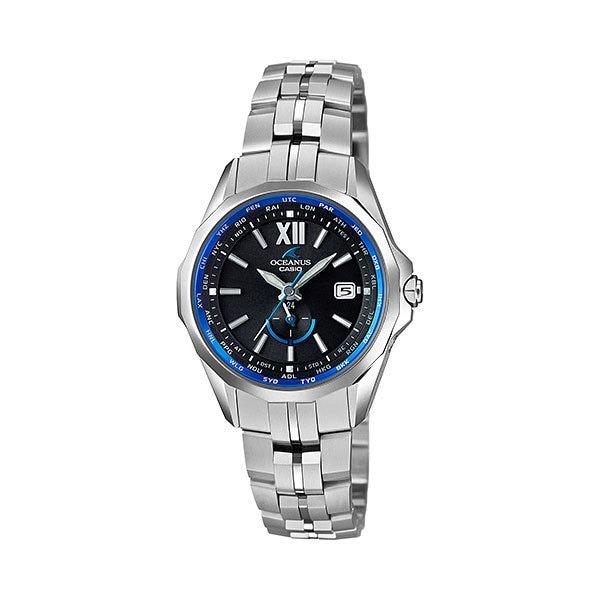 

Casio Жіночий OCEANUS OCW-S340-1AJF [жіноча модель OCEANUS Manta Titan Bleath] Круглий годинник срібний