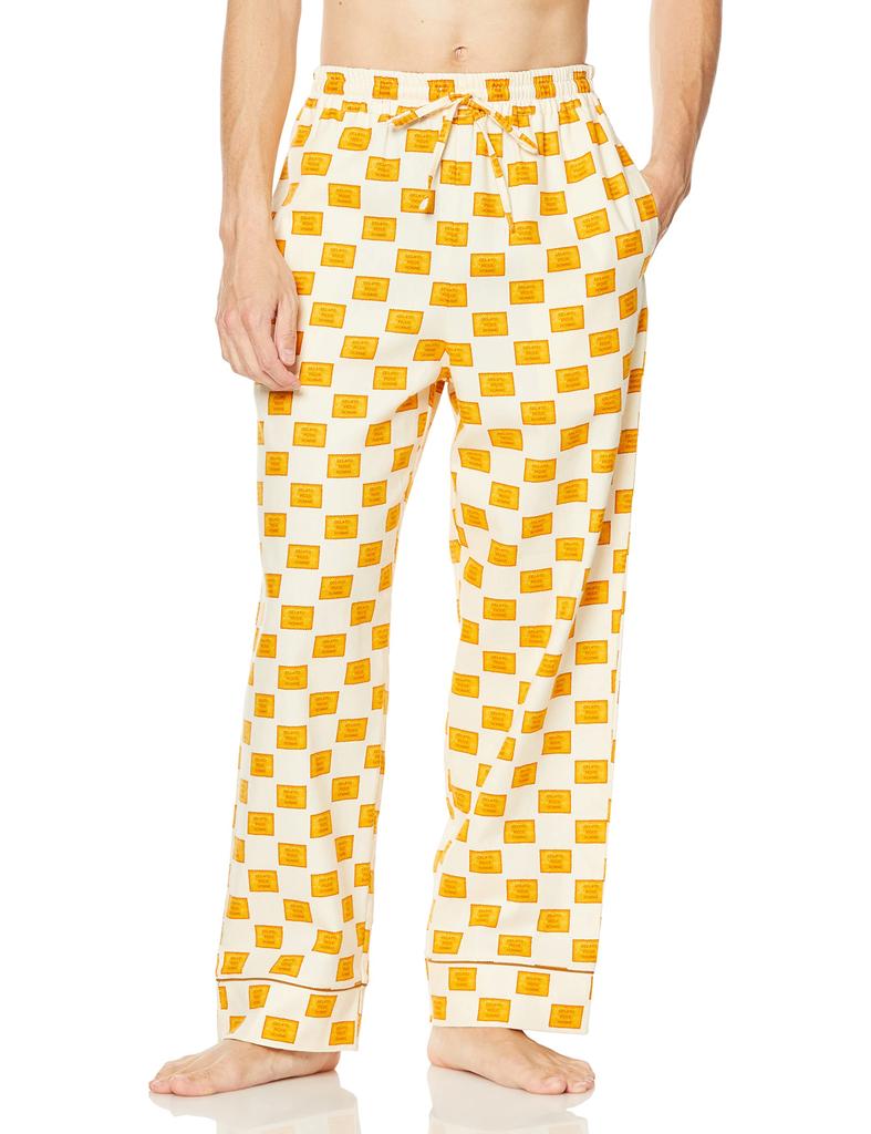 Gelato Pique HOMME Biscuit Print Pajama Long Pants PHFP224924 CRM M Men's