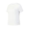 Golf Series Fashion Simple Classic Sports Casual Golf Versatile Comfortable Loose Knit Short Sleeve T-Shirt Women Tops Jade-White A11W625147FWT