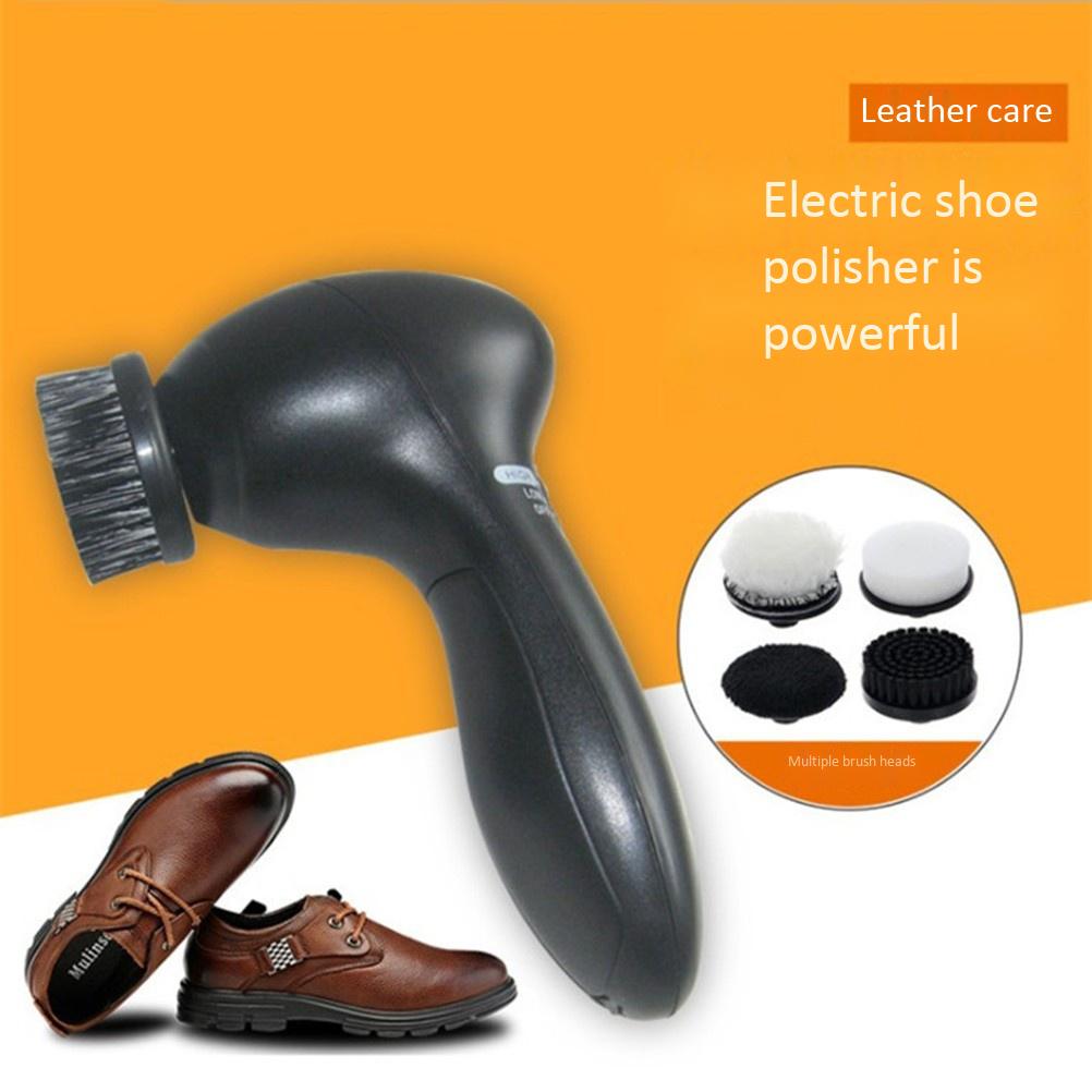 Przenośna Ręczna Elektryczna Szczotka do Polerowania Butów Akumulatorowa Szczotka do Skórzanych Butów Szczotka do Skórzanej Torby