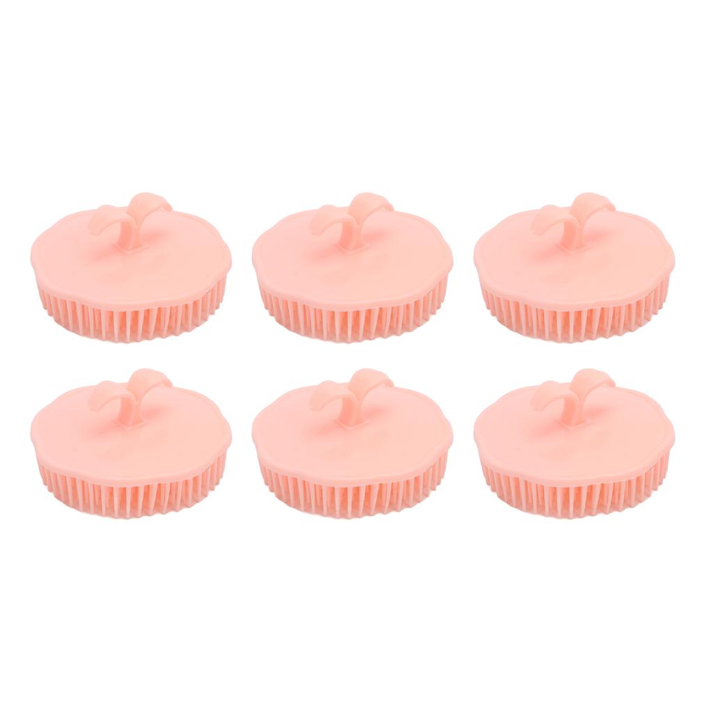 10pcs Resin Scalp Massager Scrubber Men Women Wet Dry Dandruff Removal Shampoo Brush for Hair Care