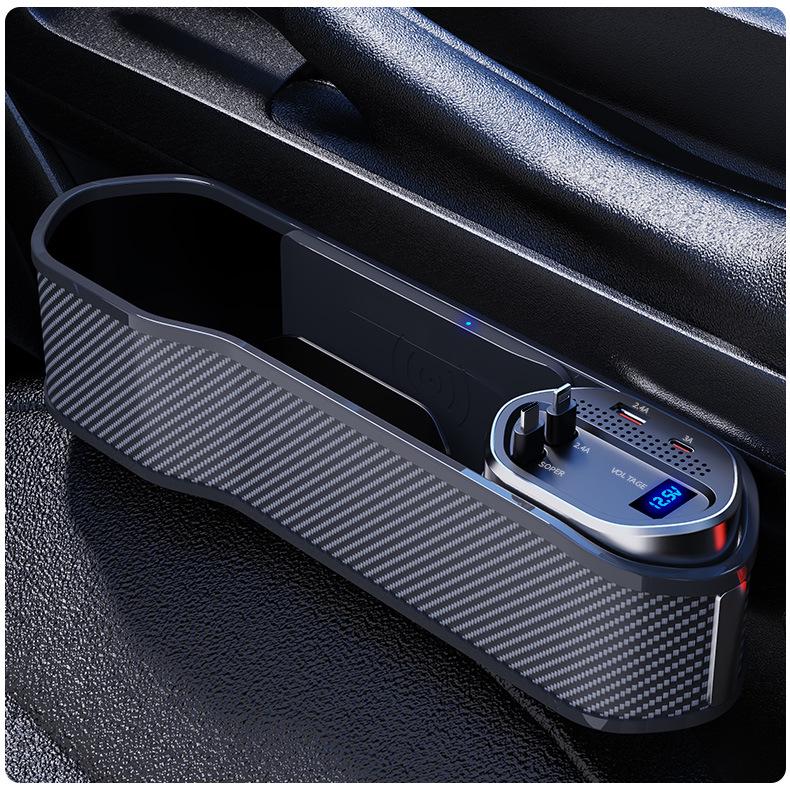 12th Gen Multifunctional Storage Box with Digital Display & Wireless Fast Charging