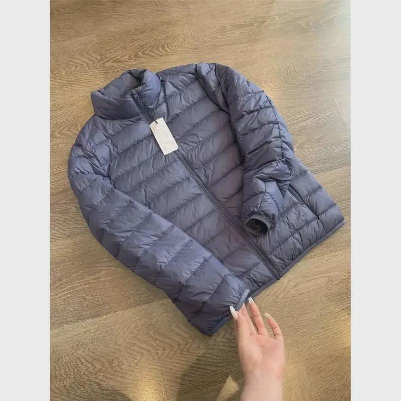 Jachetă ușoară, ultra-ușoară, călduroasă, cu guler ridicat, din bumbac cu puf, pentru bărbați - Beneficii super avantajoase!