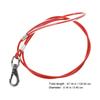 Chew Proof Dog Leash Metal Steel Wire Wear-Resistant Puppy Traction Rope Lightweight Durable Pet Chain for Safety and