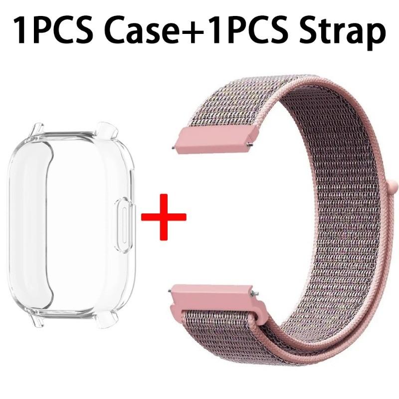 Case + Nylon Strap for Redmi Watch 5 Active / 5 Lite watchband for Xiaomi Redmi Watch 5Lite 5Active Wristband Strap and Case
