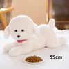 22/28/48CM Simulation Bichon Dog Frise Plush Toys Lovely Puppy Dolls Stuffed Soft Accompany Animal Birthday Xmas Gifts For Kids