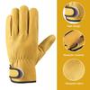 Work Gloves Sheepskin Leather Workers Work Welding Safety Protection Garden Sports Motorcycle Driver Wear-resistant Gloves