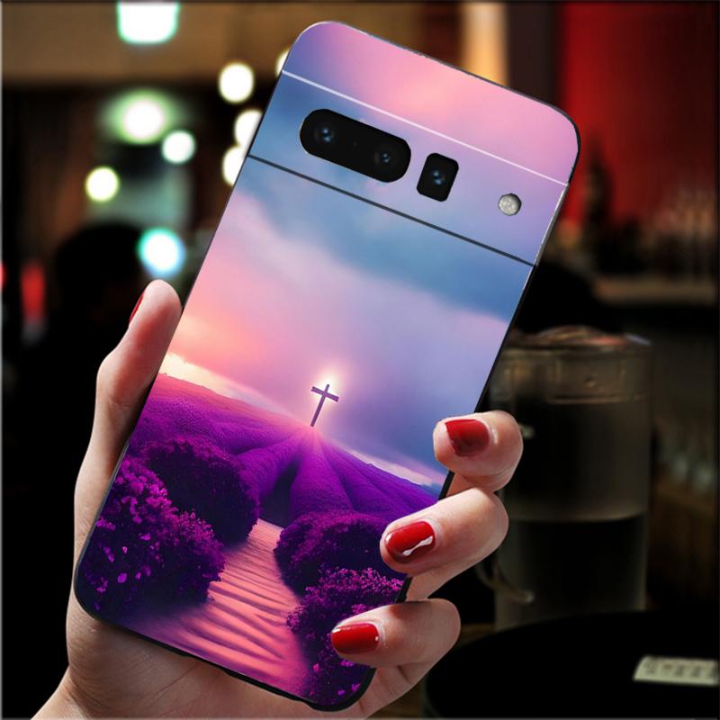 

God Jesus Phone Case For Google Pixel 10 9 Pro XL 9A 8 7 6 Pro Pixel 8A 7A 6A Pixel 8 7 6 5 Google Pixel 8