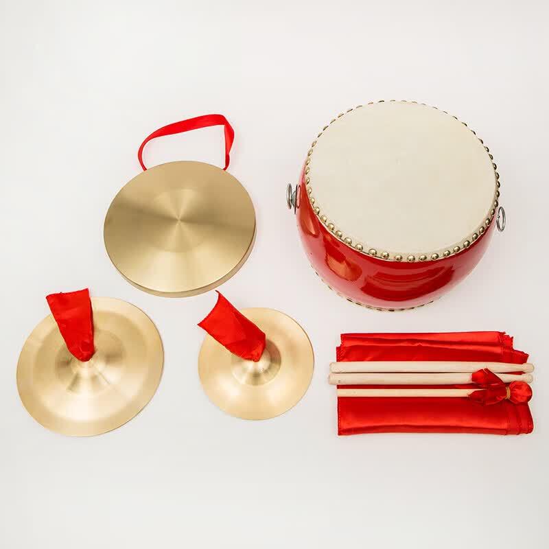 San Ju Ban Prop Set with Gong, Drum & Cymbals