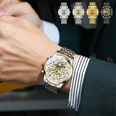 Watch Steel Belt Full Hollow Men's Watch Automatic Mechanical Watch