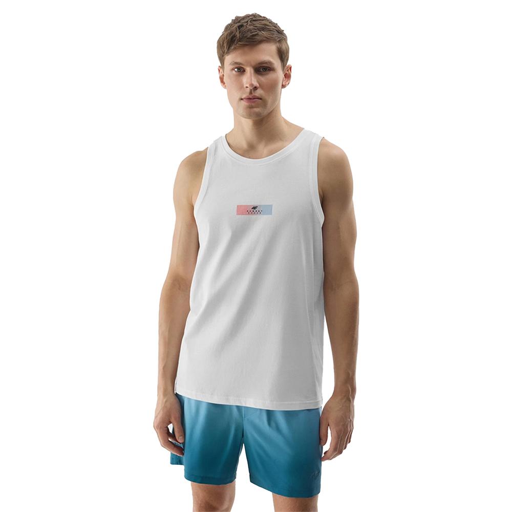 4F Mens Logo Vest Top