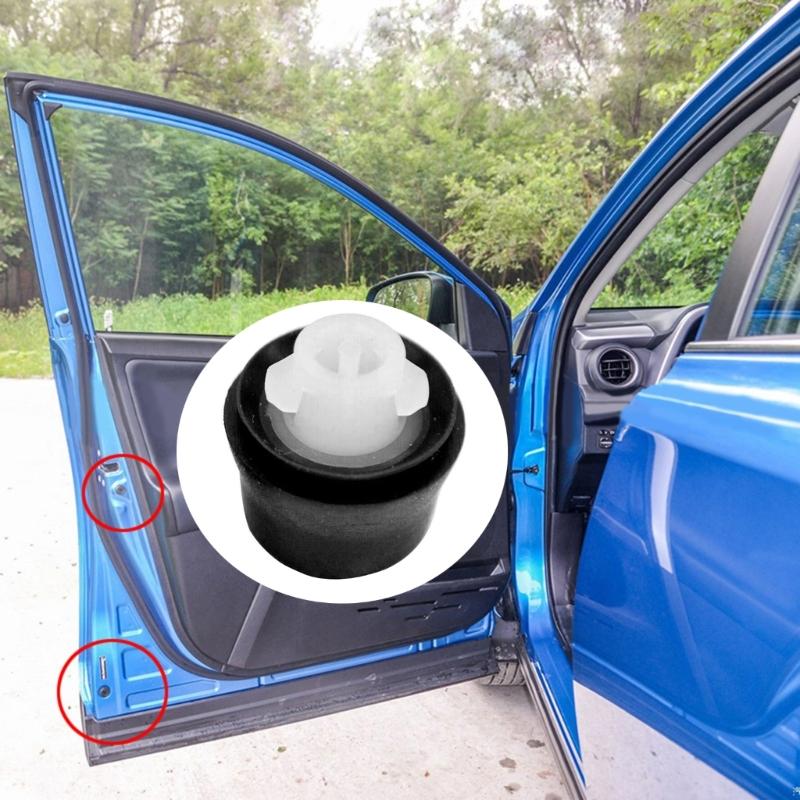 10pcs Rubber Dampers Resilient Rubber Mounts 90541-09124 Replacement Rubber Suspension Cushions for Automotives