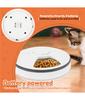 Dry Wet Food Cat Feeder with Timer 6 Meals Pet Food Auto Feeder Battery Powered Fresh Food Dispenser for Domestic Pets