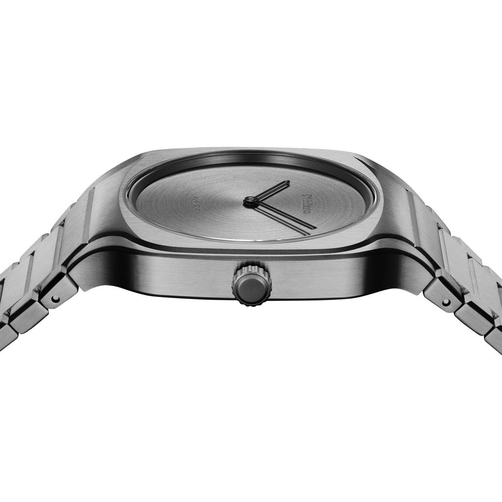 Authorized Dealer D1 Milano Unisex Watch SQBJ11 Square Gun Frame Light Gun Circular Brushed [D1 MILANO] Men's [SQUARE]