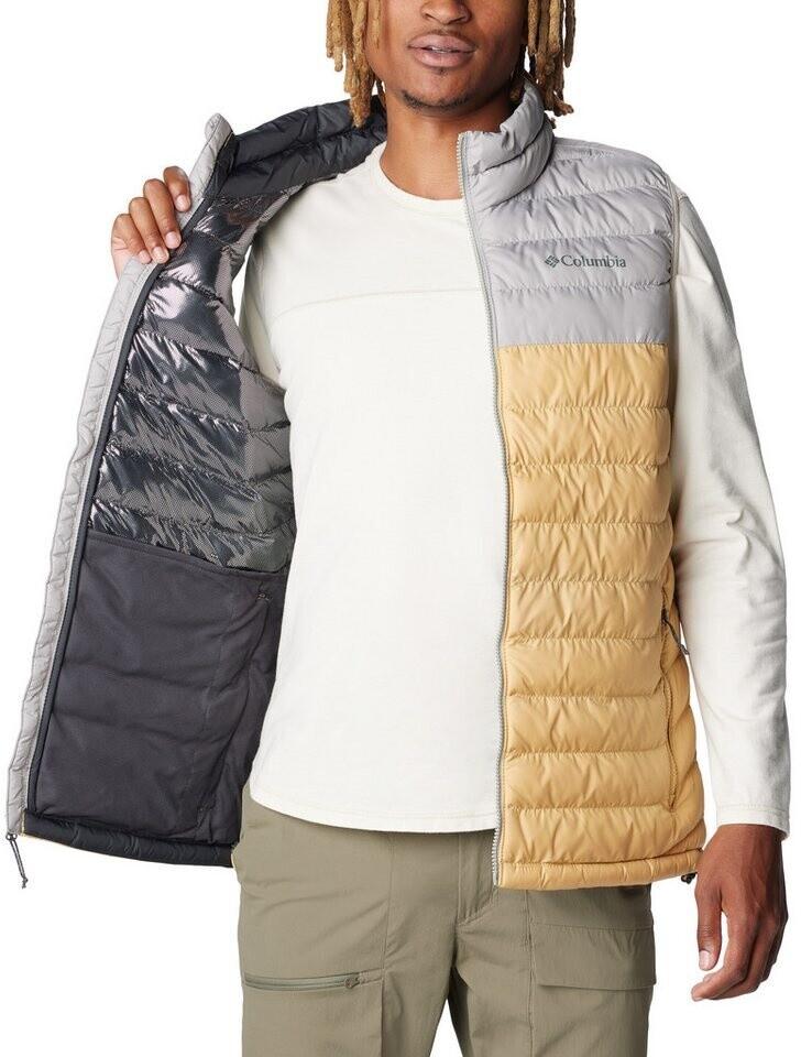Winter Jacket Columbia Powder Lite Vest Light Camel/light Grey