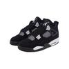 Air Jordan 4 Retro TD White Thunder Baby Sneakers Black FV4538-001