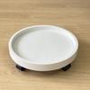 Large Rolling Flower Pot Base with Thickened Plastic Tray and Universal Wheels