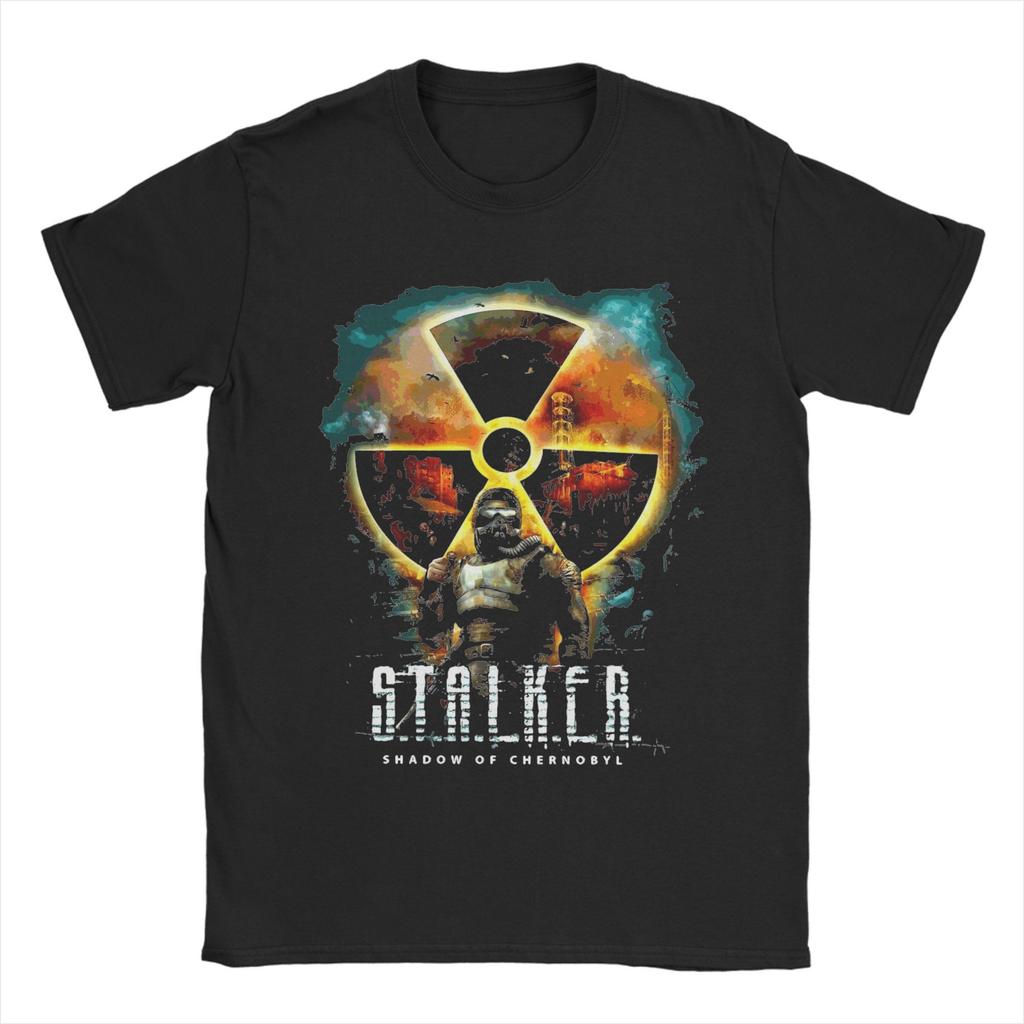 T-shirt Gioco Stalker Estivo Stalker 2 Videogioco per Unisex Magliette in Cotone Manica Corta Abbigliamento