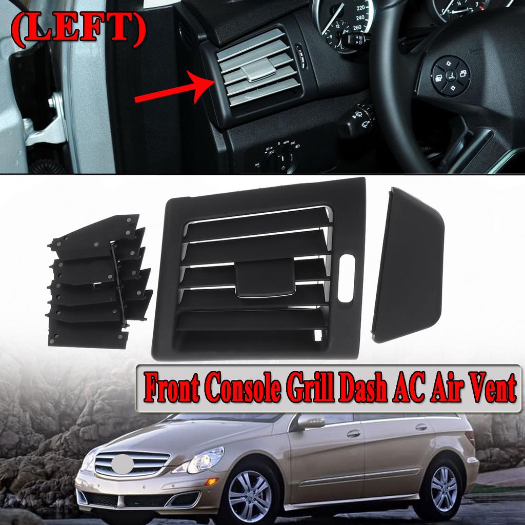 Rear Center Grey Console Air Outlet Vent Grille Grill Cover For Mercedes W251