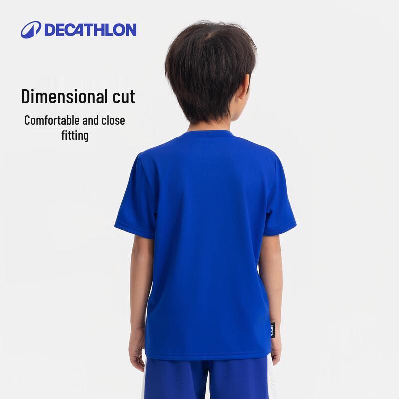 Decathlon Kids Quick Dry Short Sleeve Sports T-Shirt