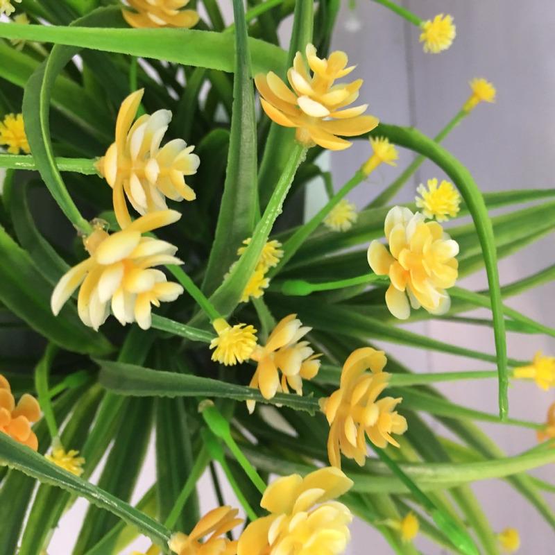1pcs  Green Plastic Grass Plants Artificial Flower Babysbreath Wedding Home Christmas Decor Party Office Flower