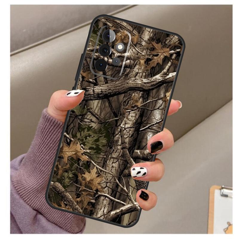 Camouflage Hunting Case For Samsung Galaxy A35 A55 A15 A32 A12 A22 A52 A06 A54 A34 A14 A56 A36 A26 A16 A13 A53