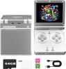 Console de Jogo Portátil Dobrável Anbernic RG35XXSP, Console de Jogo Retro Dobrável com Sistema Linux, Tela de 3,5 polegadas, Suporte ao Idioma Japonês, WiFi/Bluetooth