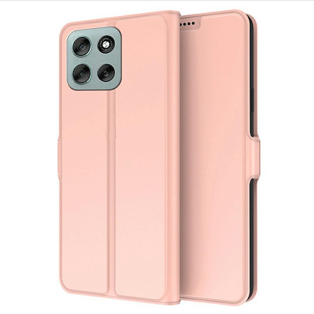 For Motorola Moto G56 5G Case Shockproof TPU Inner Shell Leather Phone Cover Card Slot