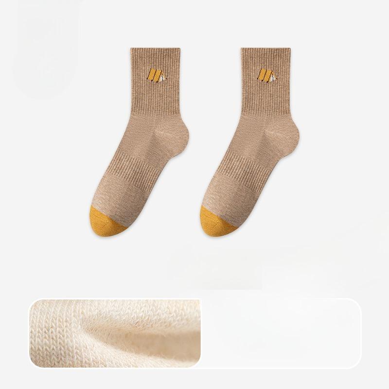 Male Spring and Autumn New Cotton Anti Bacteria Anti Pilling Sport Tube Socks