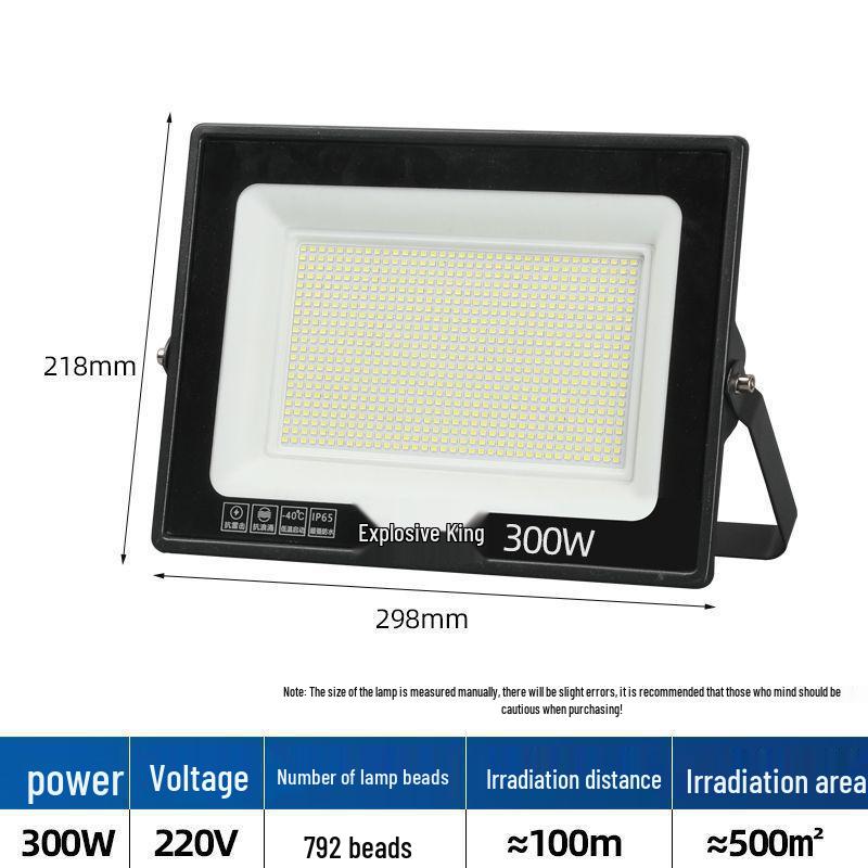 LED Waterproof Outdoor Spotlight Floodlight for Advertising and Courtyard Lighting