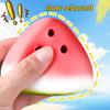 Summer Simulated Watermelon Squeeze , Soft Slow Rebound Stress Relief Fidget Gadget