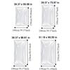 Large Capacity Latex Mattress Storage Bag Folding Sealed Vacuum Seal Mattress Bag Space Saving Clothes Moving Packing Bag Quilts