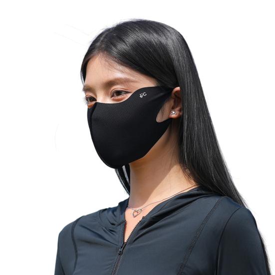 Three-dimensional Face Guard, Windproof Slimming Version Face Guard with 3D Eye Corner Protection, Moisturizing Fabric Hyaluronic Acid Sun Protection