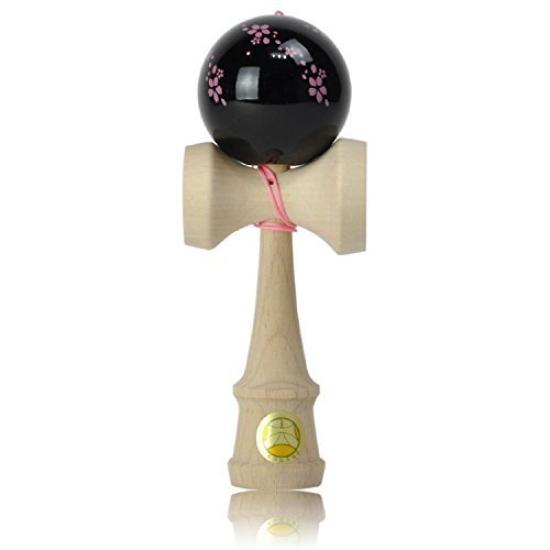 Japan Kendama Association Certified Kendama Japanese Series Sakura "Ozora (Black)" No.0004